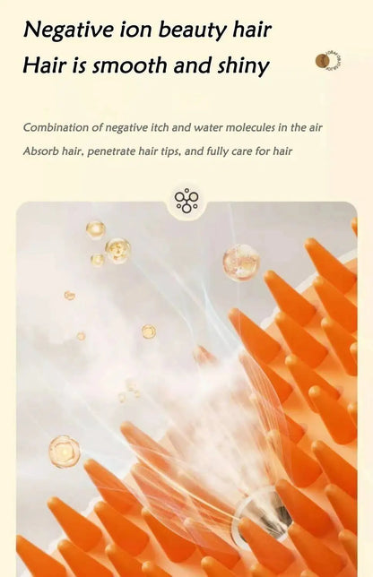 1~2pcs Steam Cat Pet Brush 3-in-1 Massage Dog Steamy Brush Spray Beauty Tangled and Loose Hair Removal Cats Grooming Comb Dogs