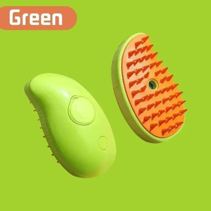 1~2pcs Steam Cat Pet Brush 3-in-1 Massage Dog Steamy Brush Spray Beauty Tangled and Loose Hair Removal Cats Grooming Comb Dogs