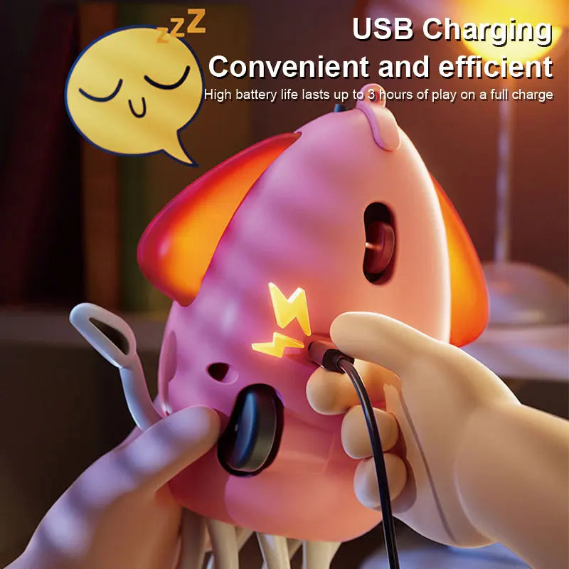 Electronic Pet With Music Toy Charging  Escape Crab Dancing Octopus Auto-sensing Function Crawling Avoiding Obstacles kids gifts