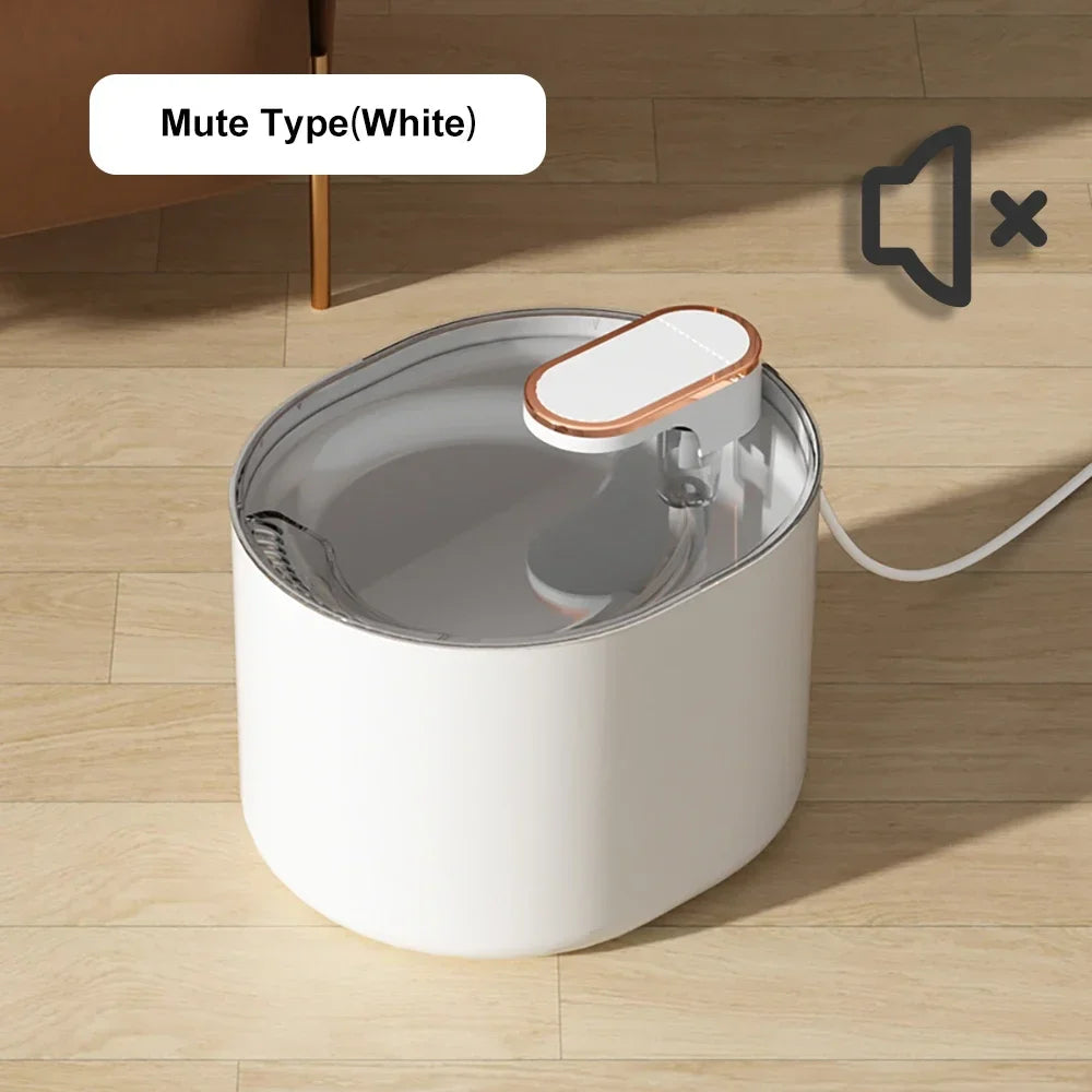 Cat Water Fountain 3L Automatic Water Dispenser with LED Light Ultra Silent Pet Drinking Water Fountain Automatic Pet Feeder