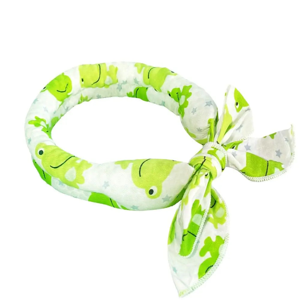 Durable Cute Dog Cooling Bandana Adjustable Fast Cooling Cat Cooling Ice Scarf Reusable Pet Supplies Pet