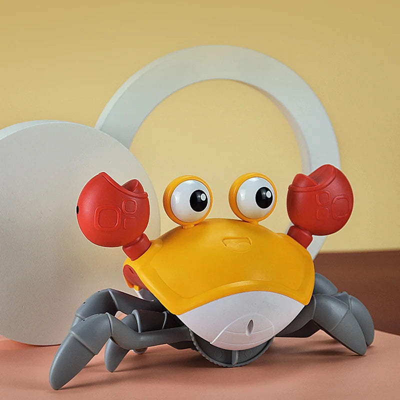 Kid Crawling Crab Toy Infant Tummy Time Induction Escape Crab Baby Learning Training Crawl Walking Toddler Development Gift