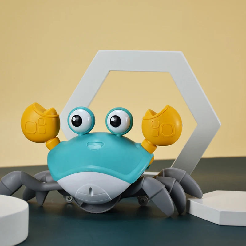 Kid Crawling Crab Toy Infant Tummy Time Induction Escape Crab Baby Learning Training Crawl Walking Toddler Development Gift