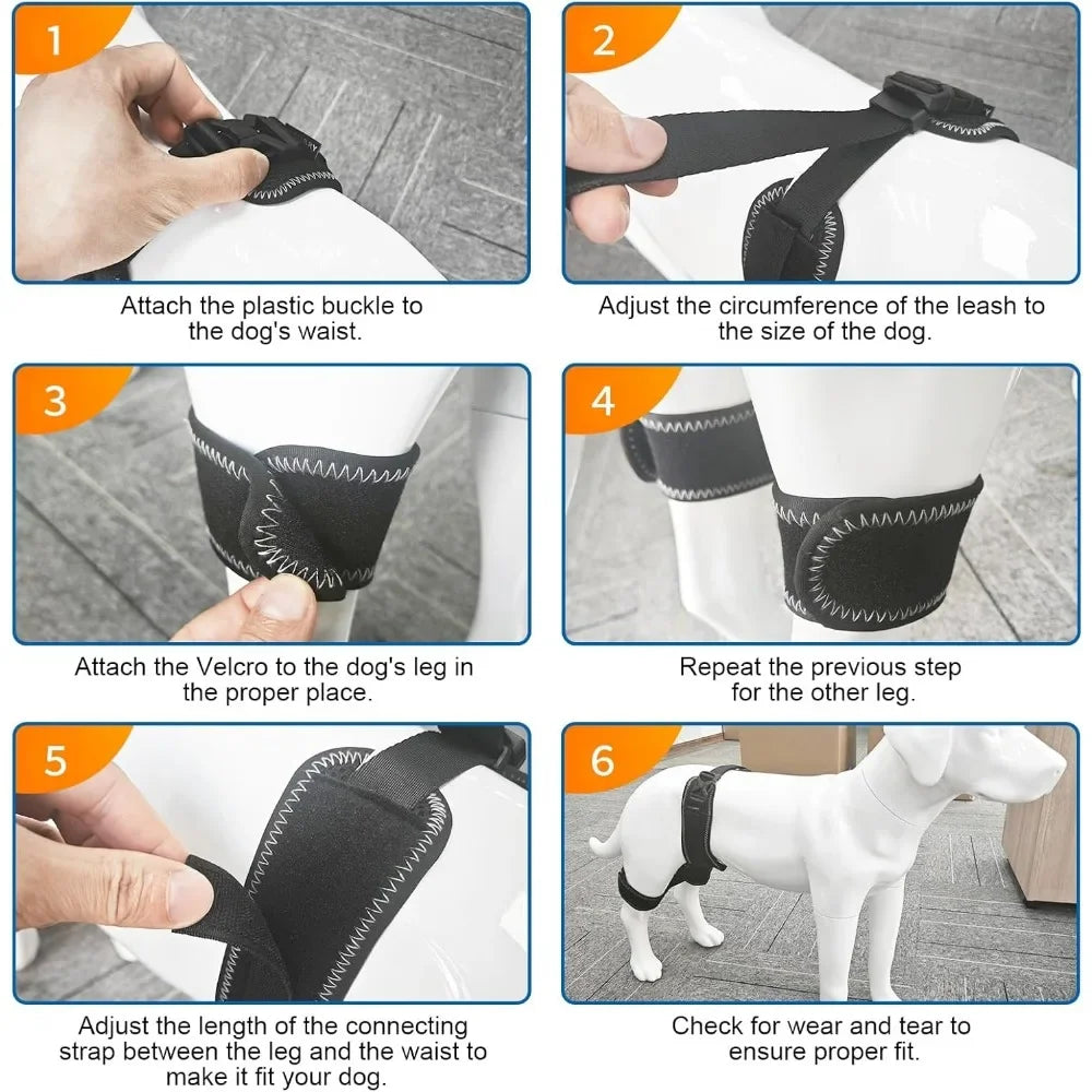 Dog Hip Orthotics Brace,Support for Hip Dysplasia,Relieve Pain Prevent Hip Joint , Better Injury Recovery for Dog Surgery
